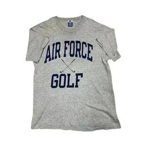 Vintage  Air Force Golf Shirt Adult Men’s  Size Large Gray